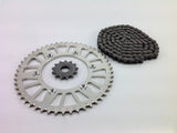 KTM 350 SXF 2013 FRONT AND REAR SPROCKET AND CHAIN 0004C