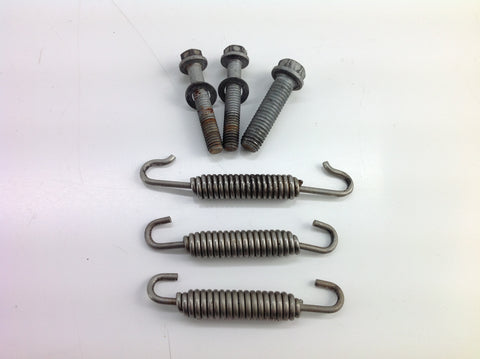 KTM 350 SXF 2013 EXHAUST SPRINGS AND BOLTS 0004C